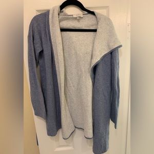 Kinross cashmere blue sweater, size small